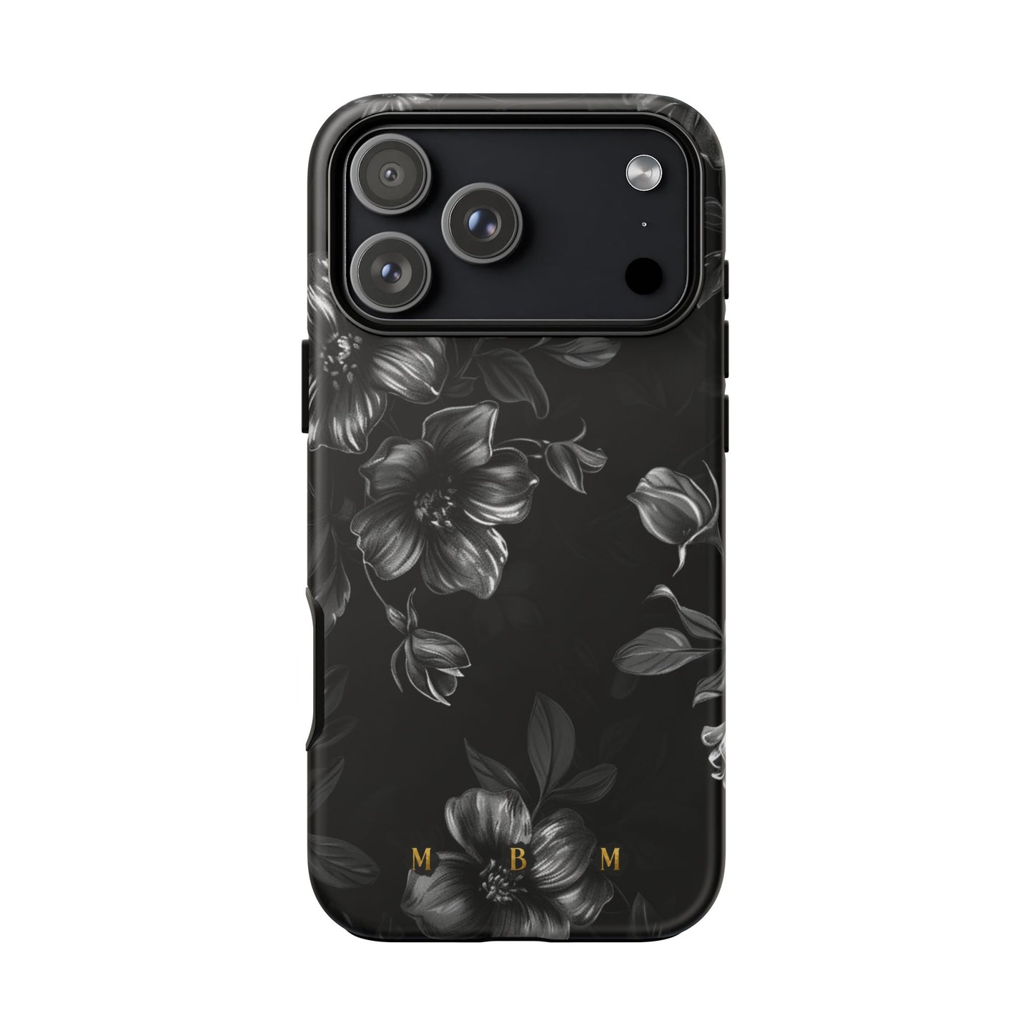 Midnight Flora iPhone Tough Case