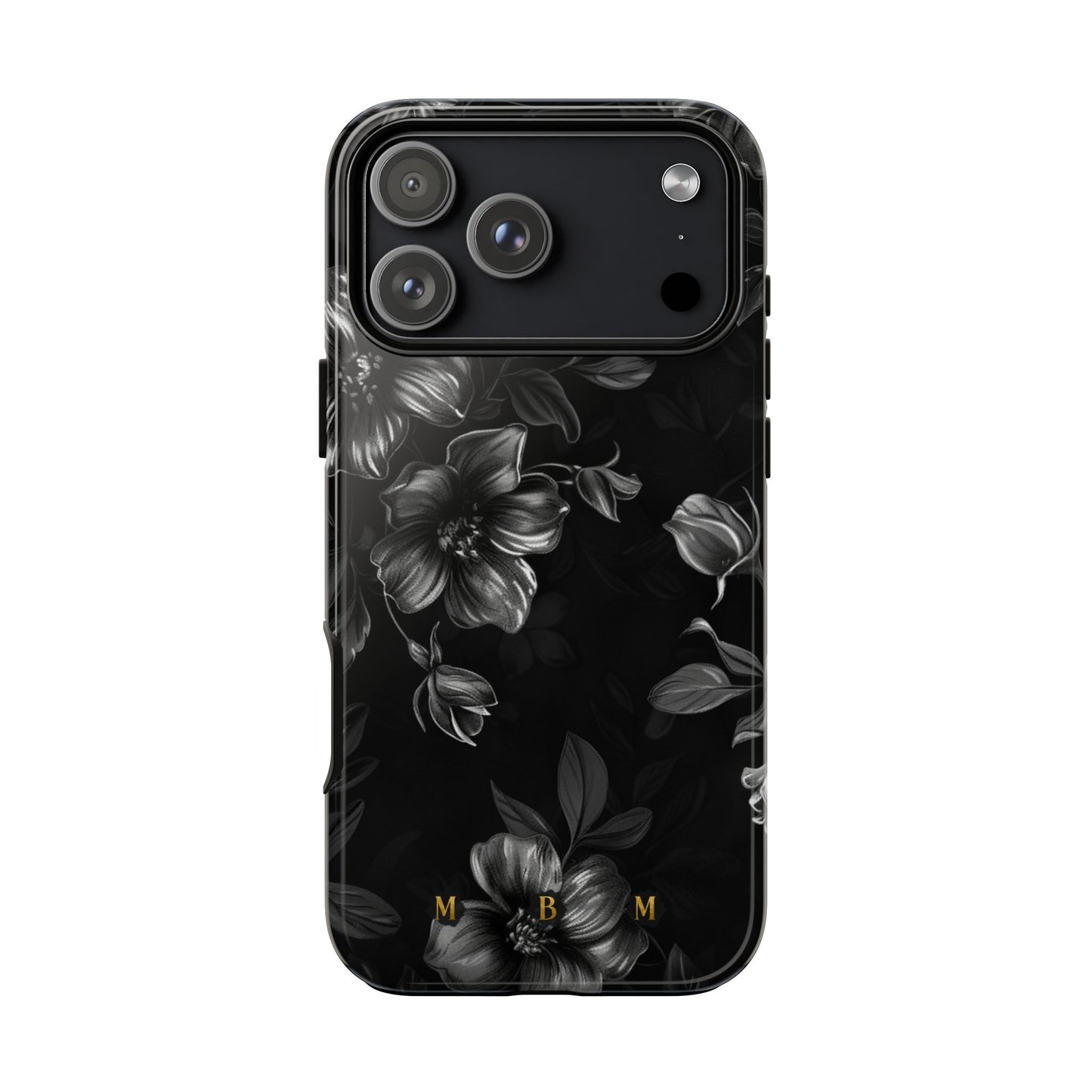 Midnight Flora iPhone Tough Case