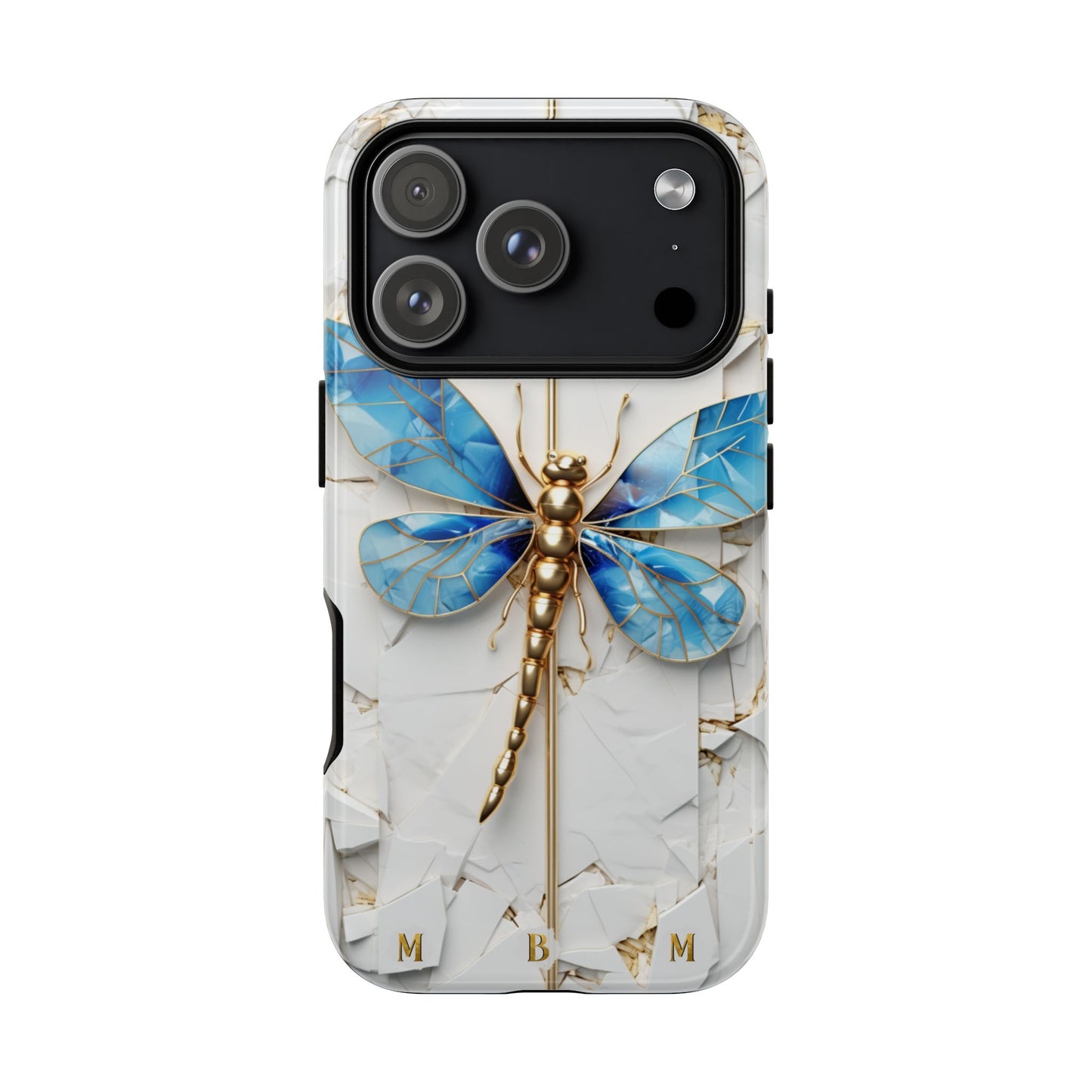 Dragonfly Blue iPhone Tough Case