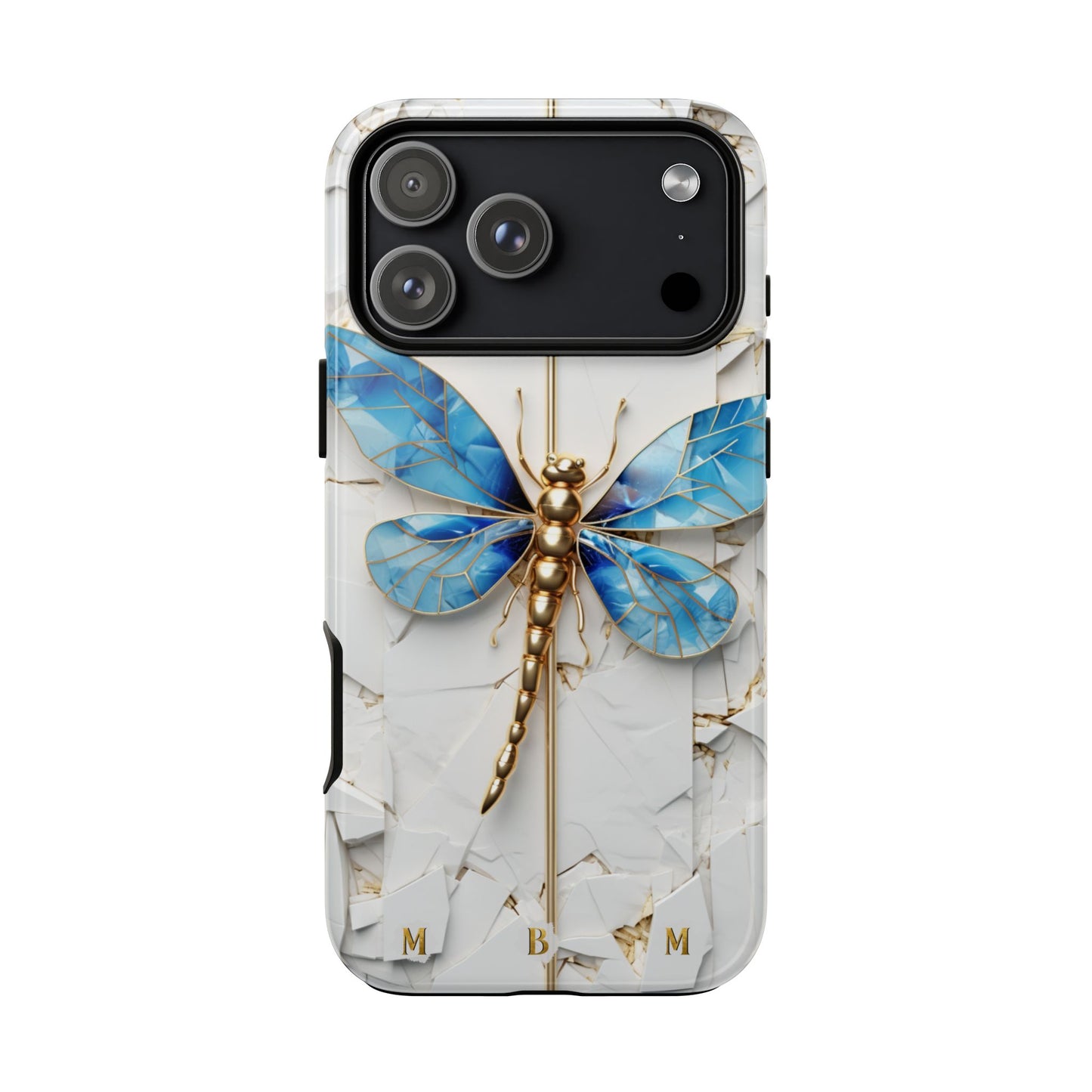 Dragonfly Blue iPhone Tough Case