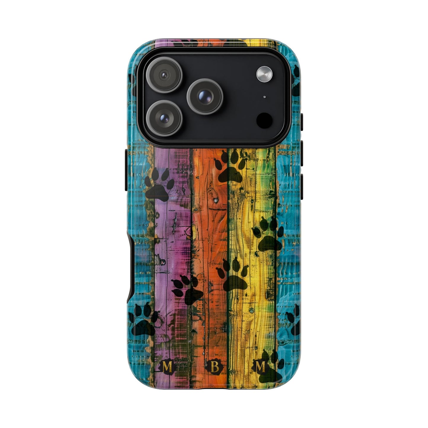 Rainbow Paws iPhone Case