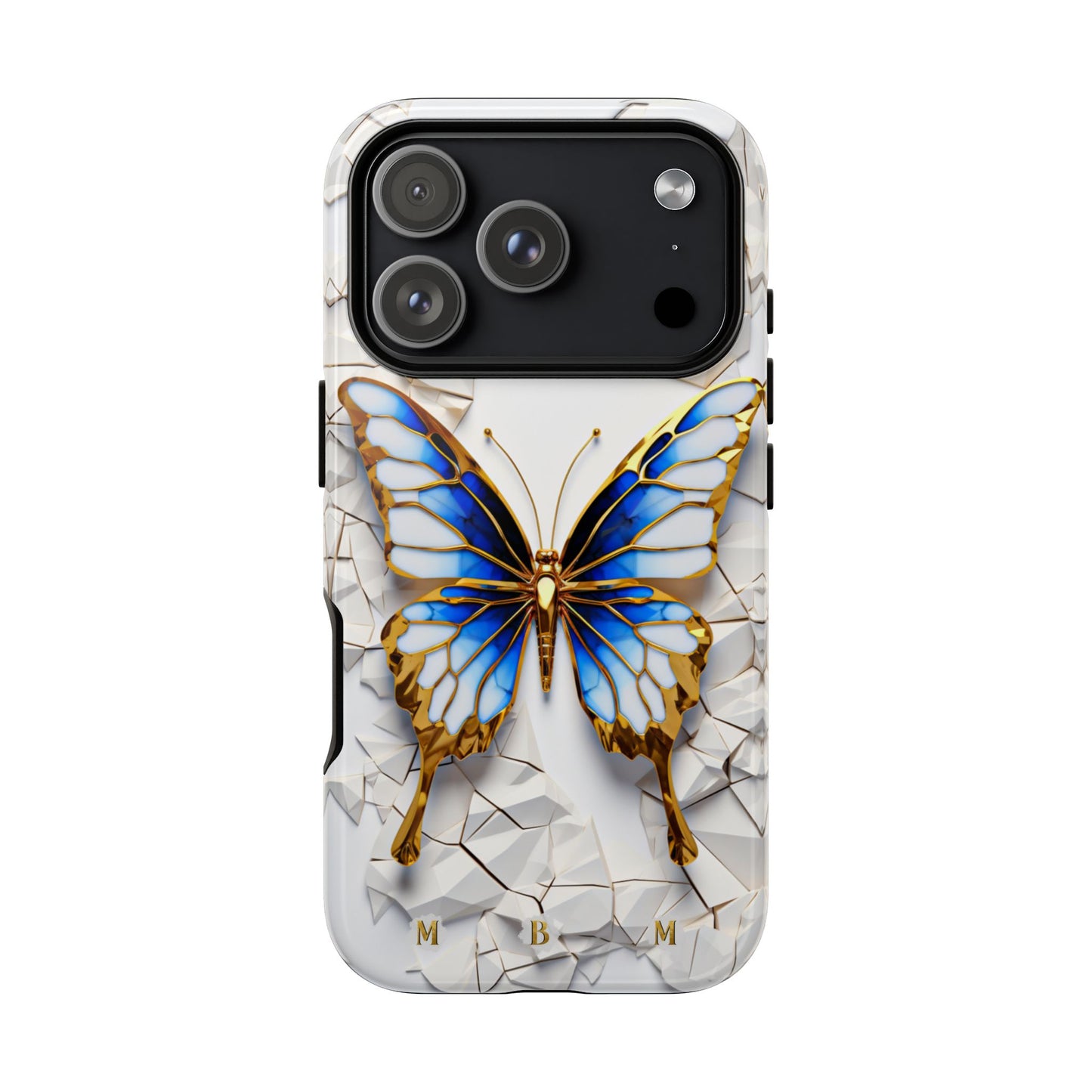 Sapphire Butterfly iPhone Tough Case