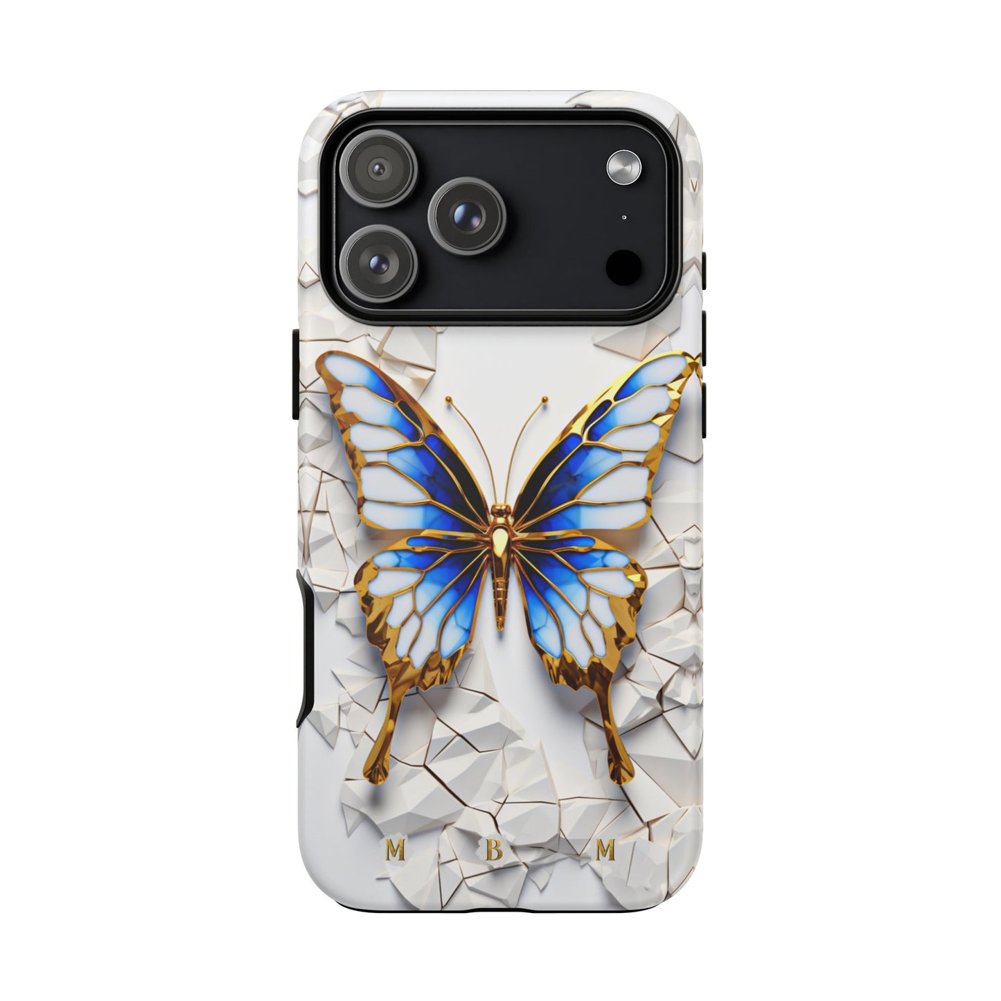 Sapphire Butterfly iPhone Tough Case