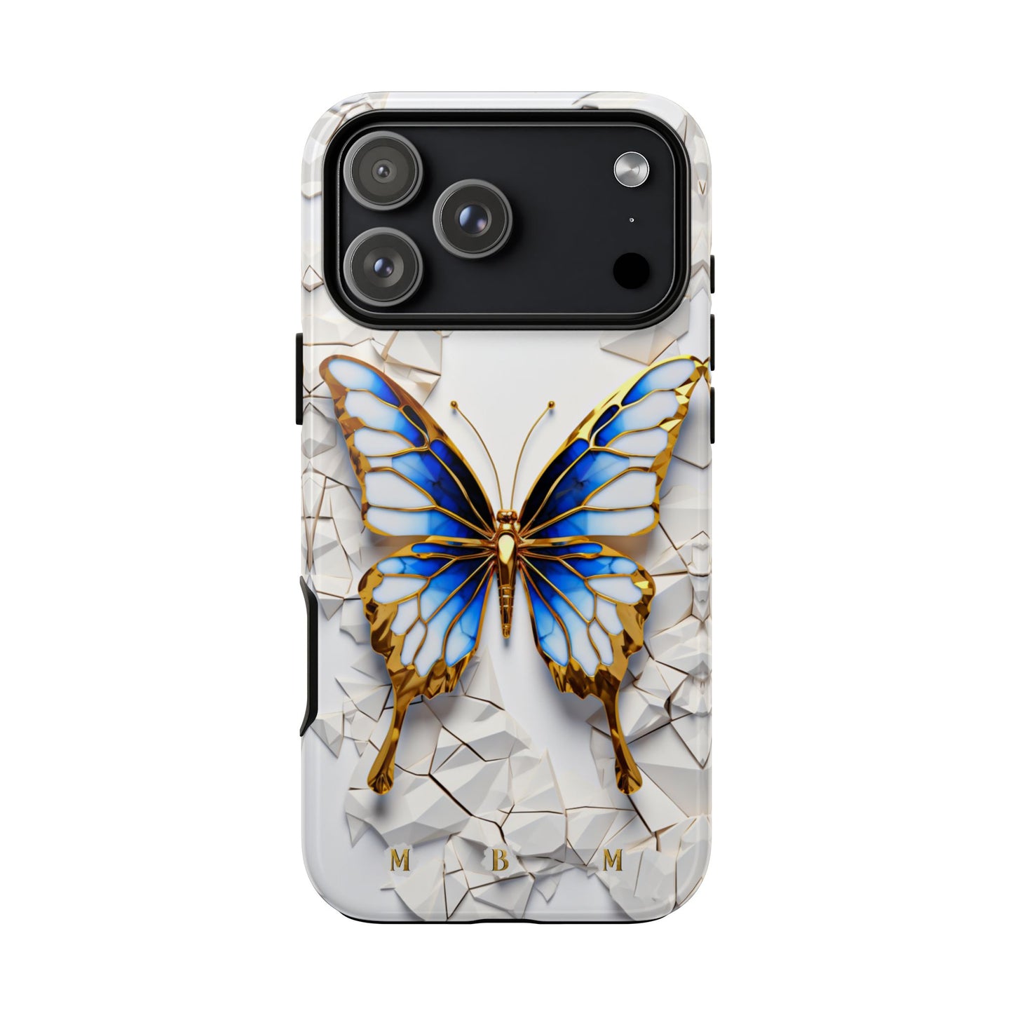 Sapphire Butterfly iPhone Tough Case