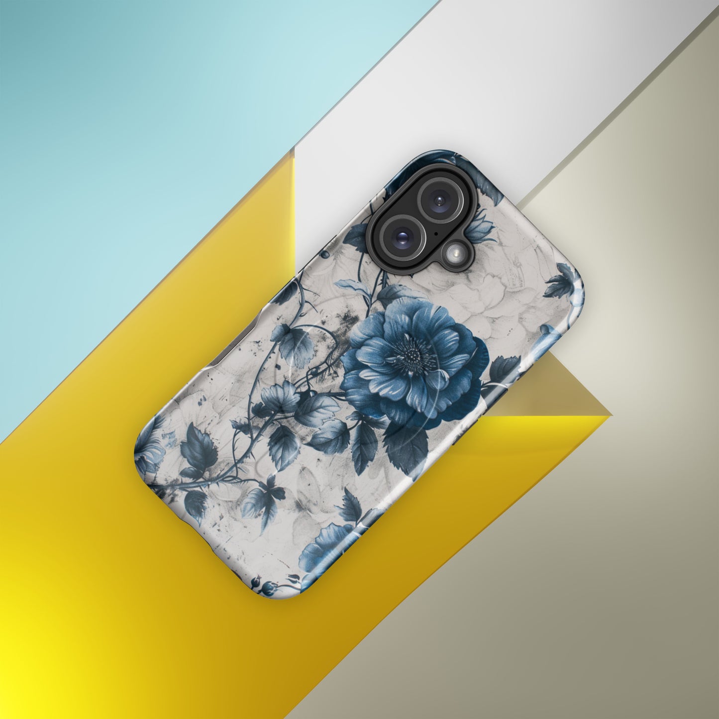 Cerulean Thorn MagSafe® iPhone Tough Case