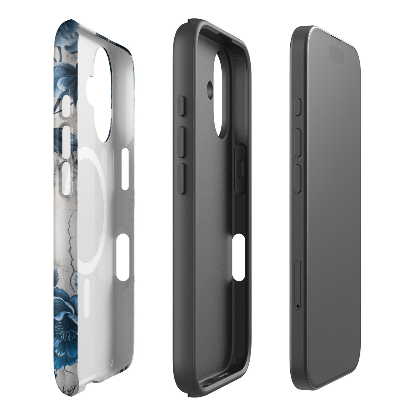 Cerulean Thorn MagSafe® iPhone Tough Case