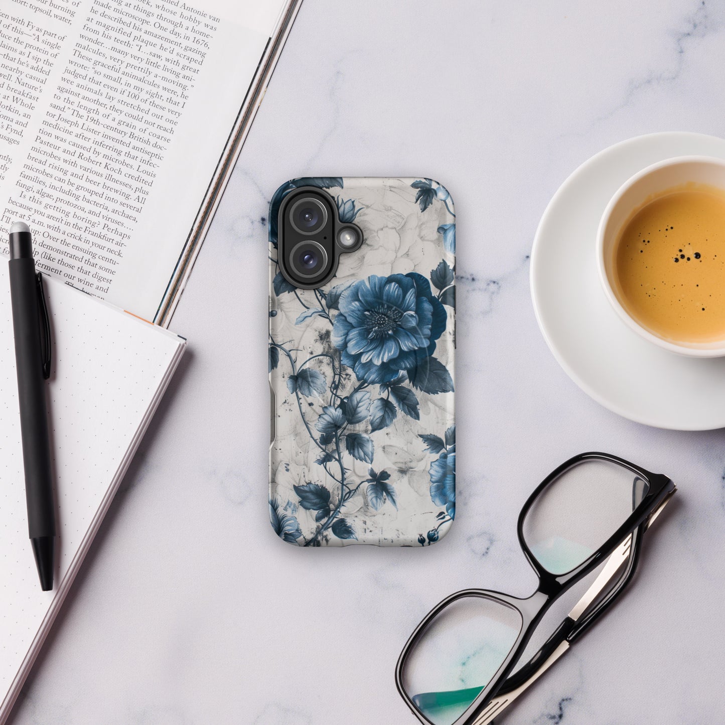 Cerulean Thorn MagSafe® iPhone Tough Case