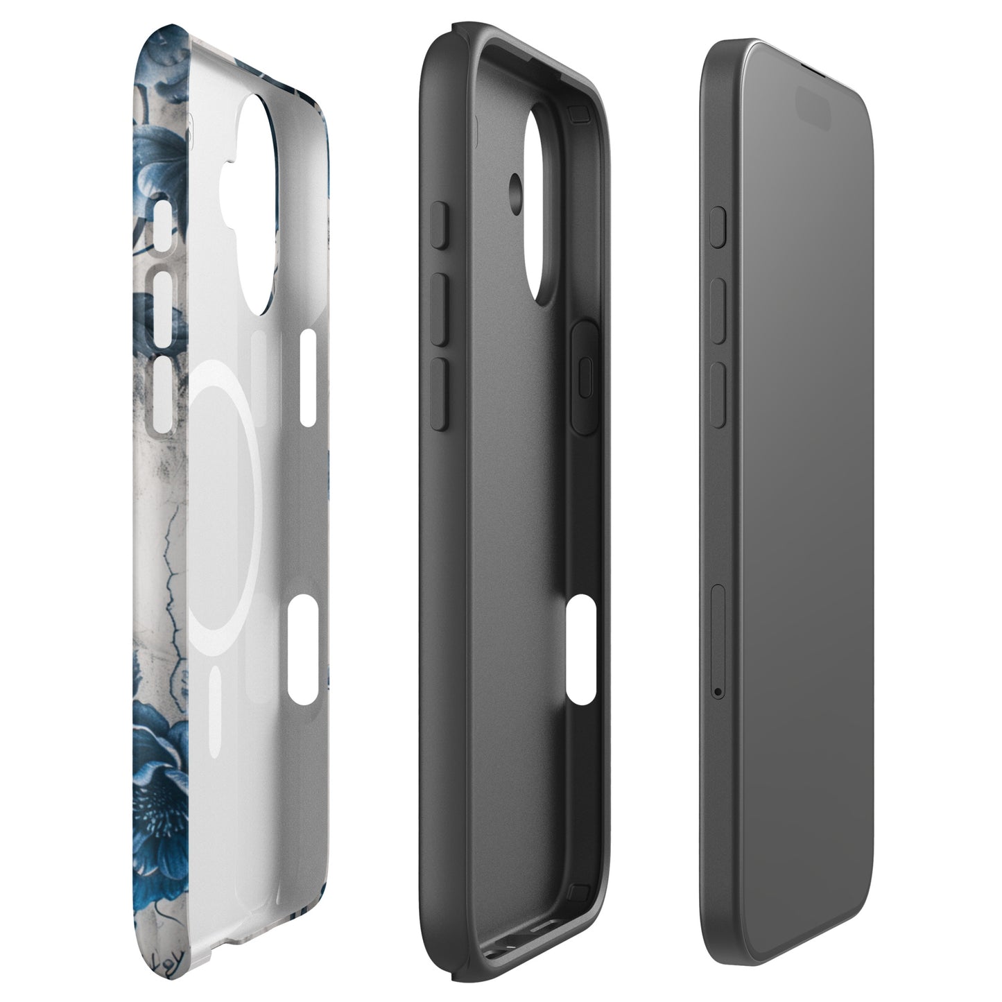 Cerulean Thorn MagSafe® iPhone Tough Case