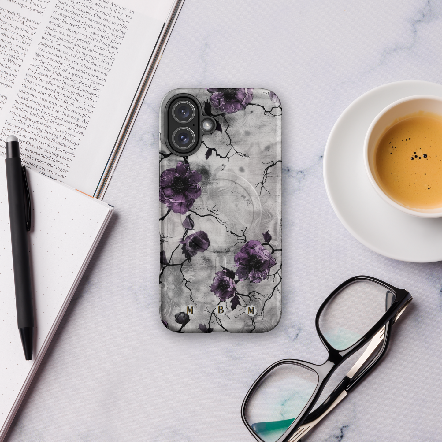 Wisteria Thorn MagSafe® iPhone Tough Case