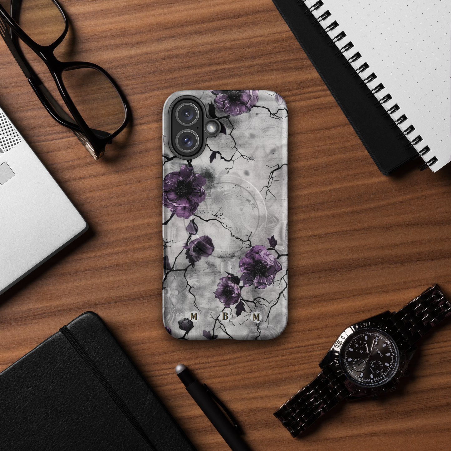 Wisteria Thorn MagSafe® iPhone Tough Case