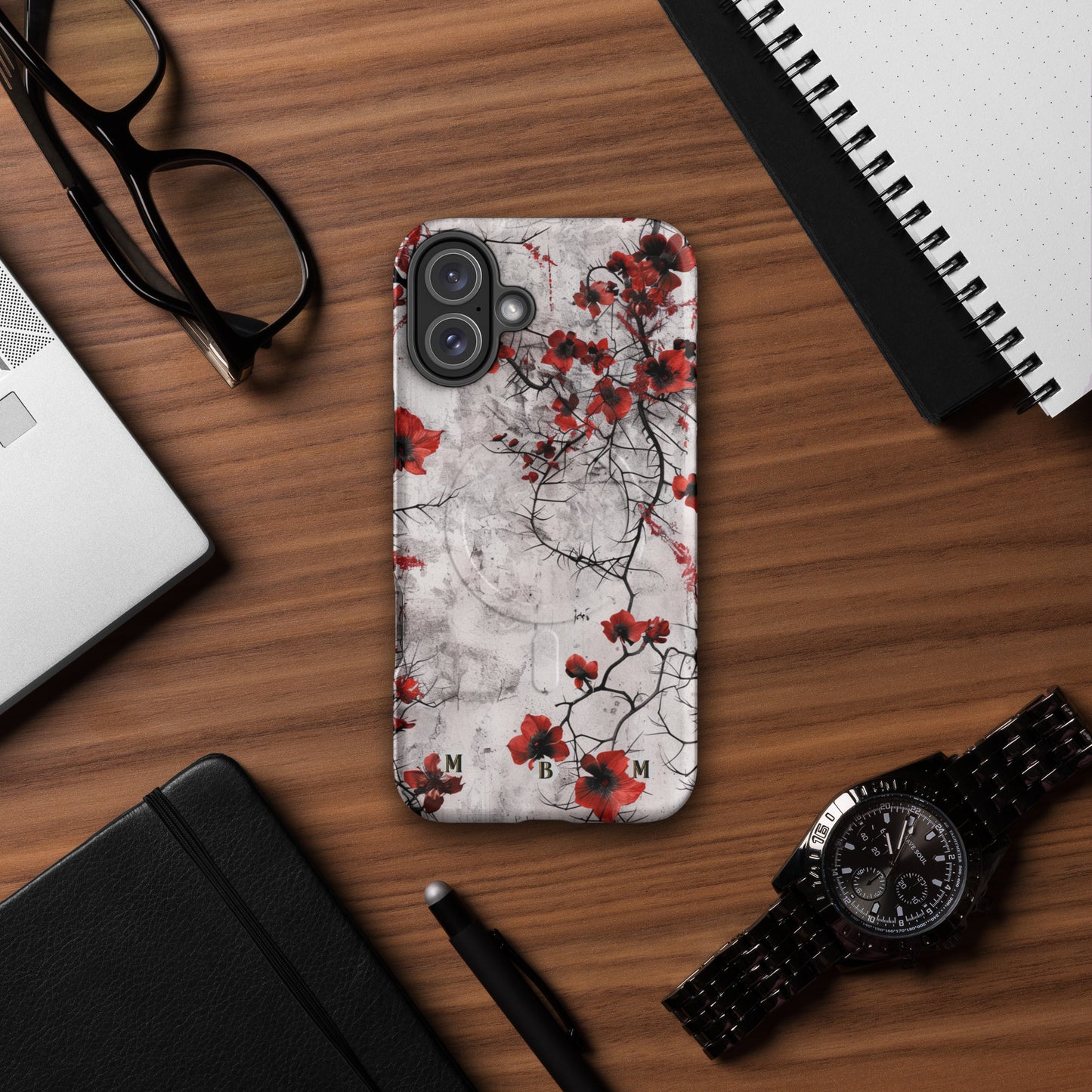 Vermilion Thorn MagSafe® iPhone Tough Case