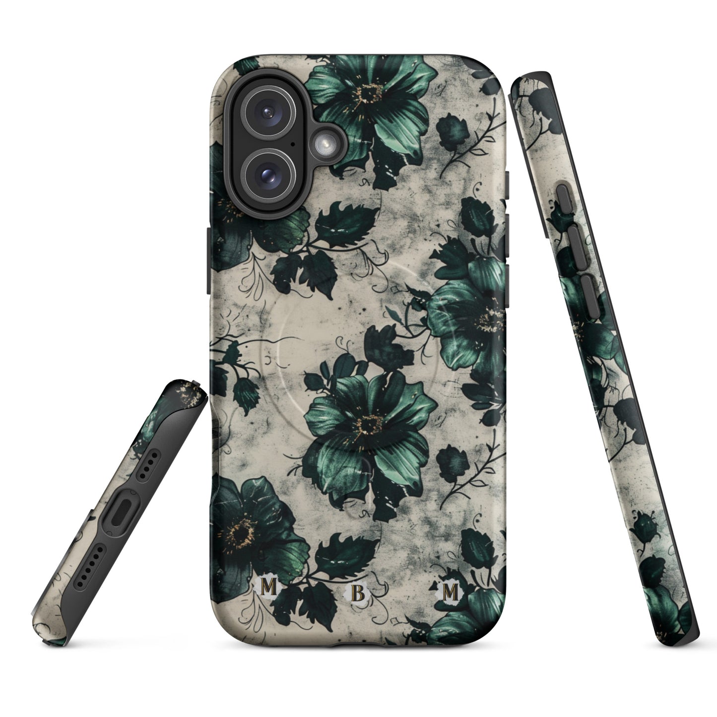 Malachite Thorn MagSafe® iPhone tough Case
