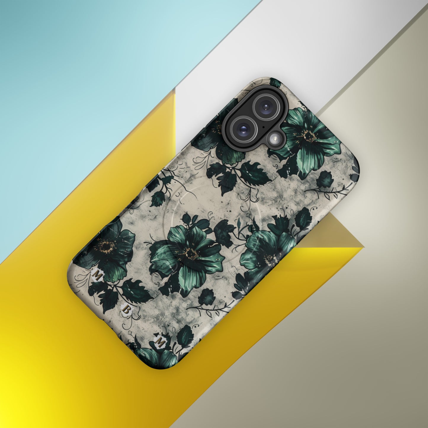 Malachite Thorn MagSafe® iPhone tough Case