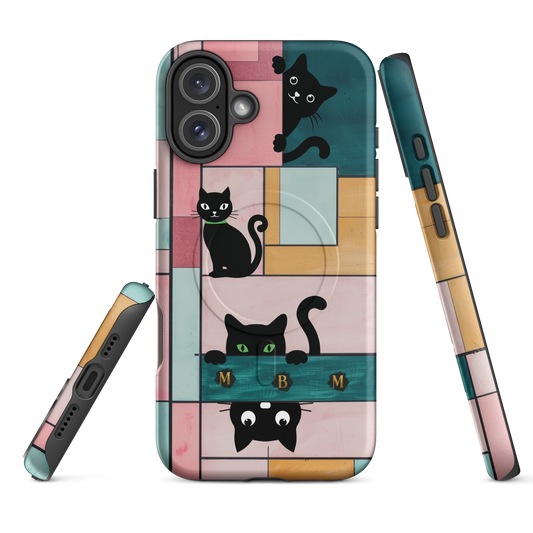 Block Cats MagSafe® iPhone Tough Case