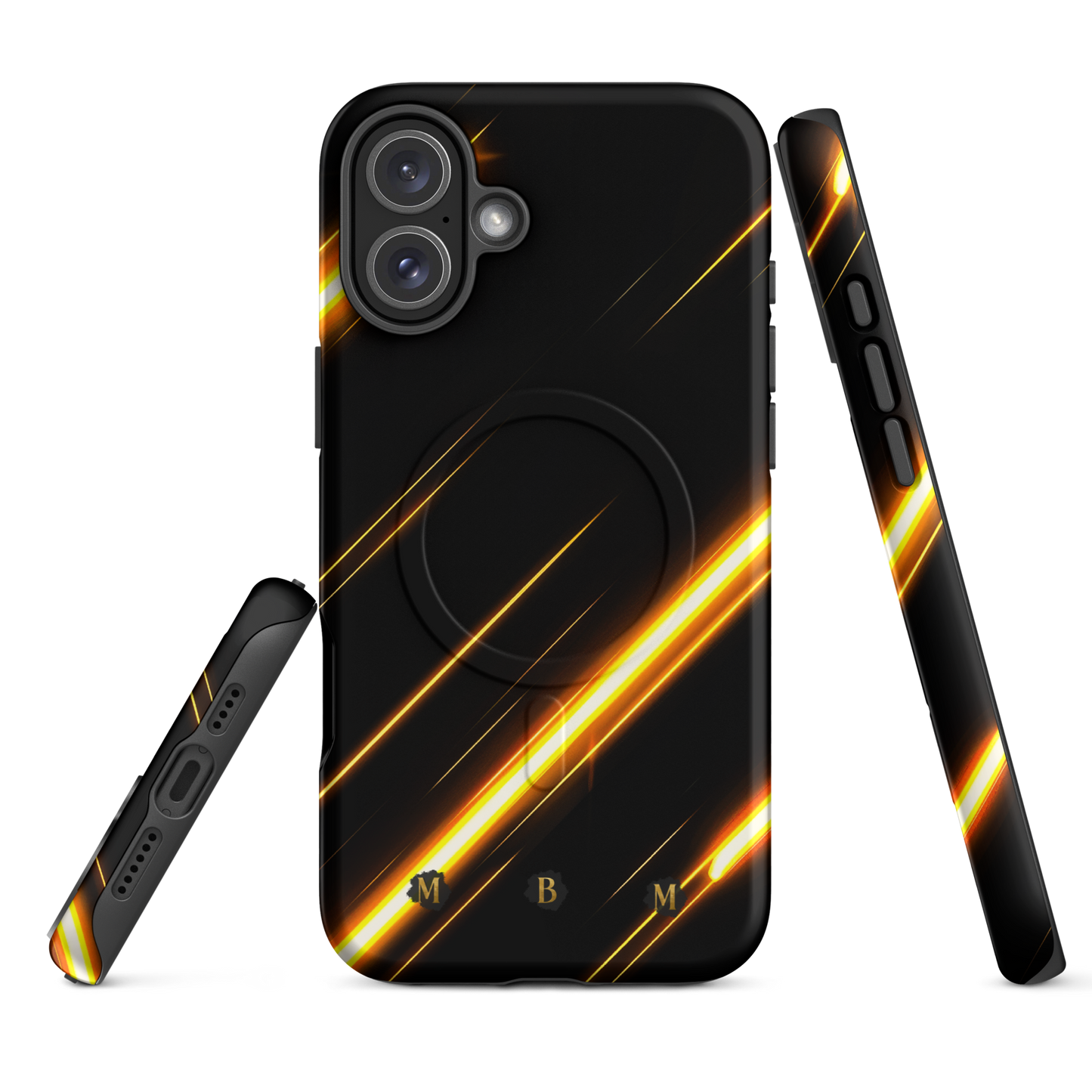 Golden Pulse MagSafe® iPhone Tough Case