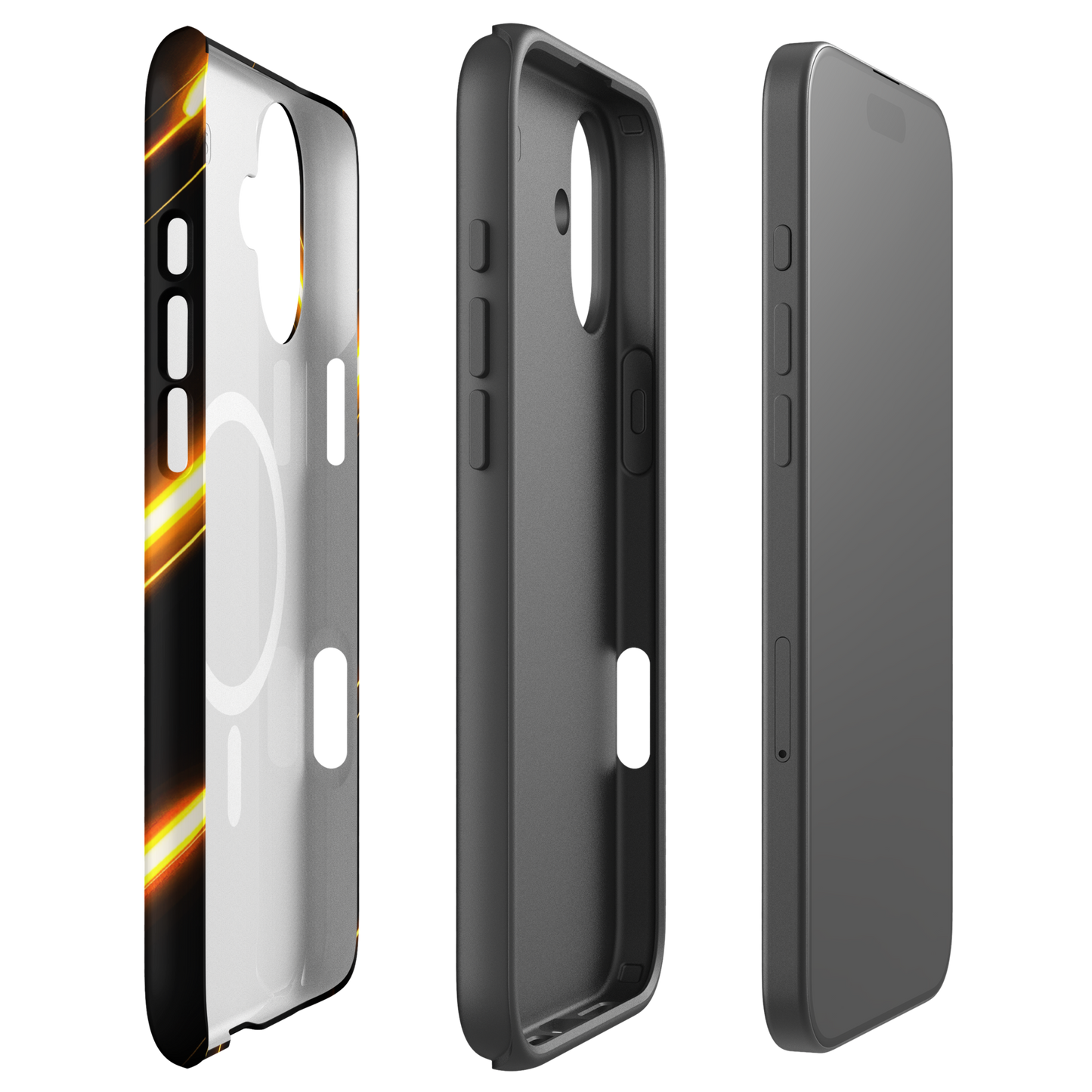 Golden Pulse MagSafe® iPhone Tough Case