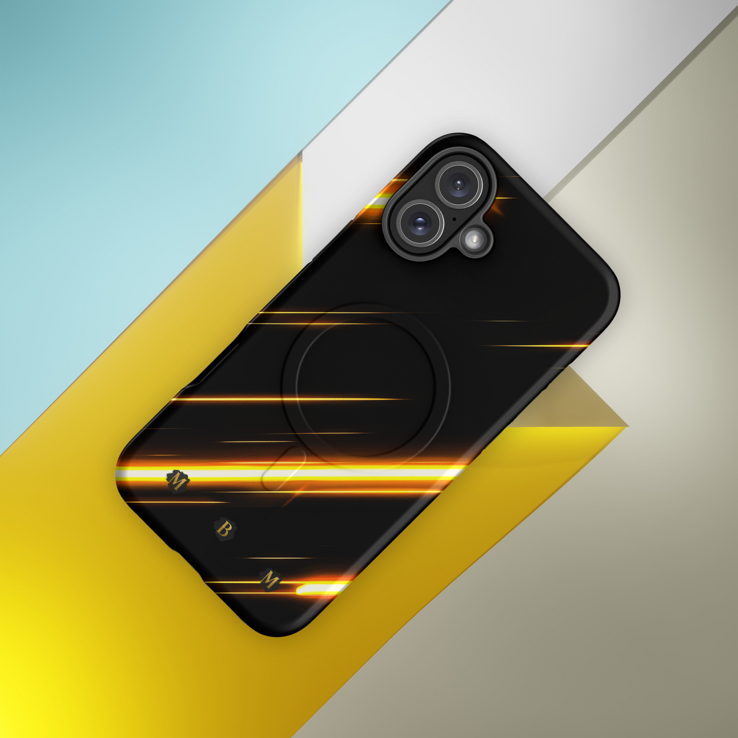 Golden Pulse MagSafe® iPhone Tough Case