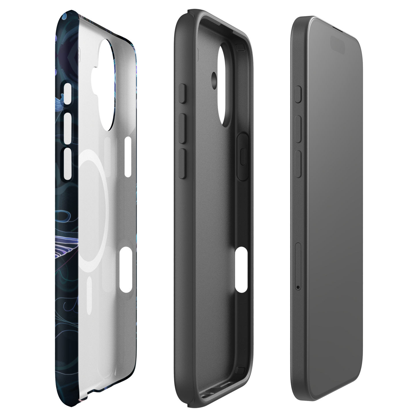 Luminous Flutter MagSafe® iPhone Tough Case