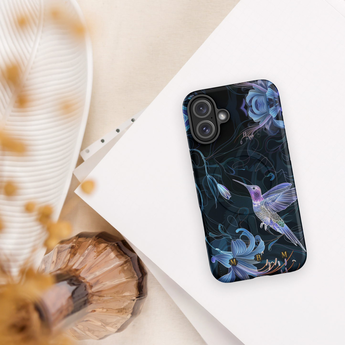 Luminous Flutter MagSafe® iPhone Tough Case