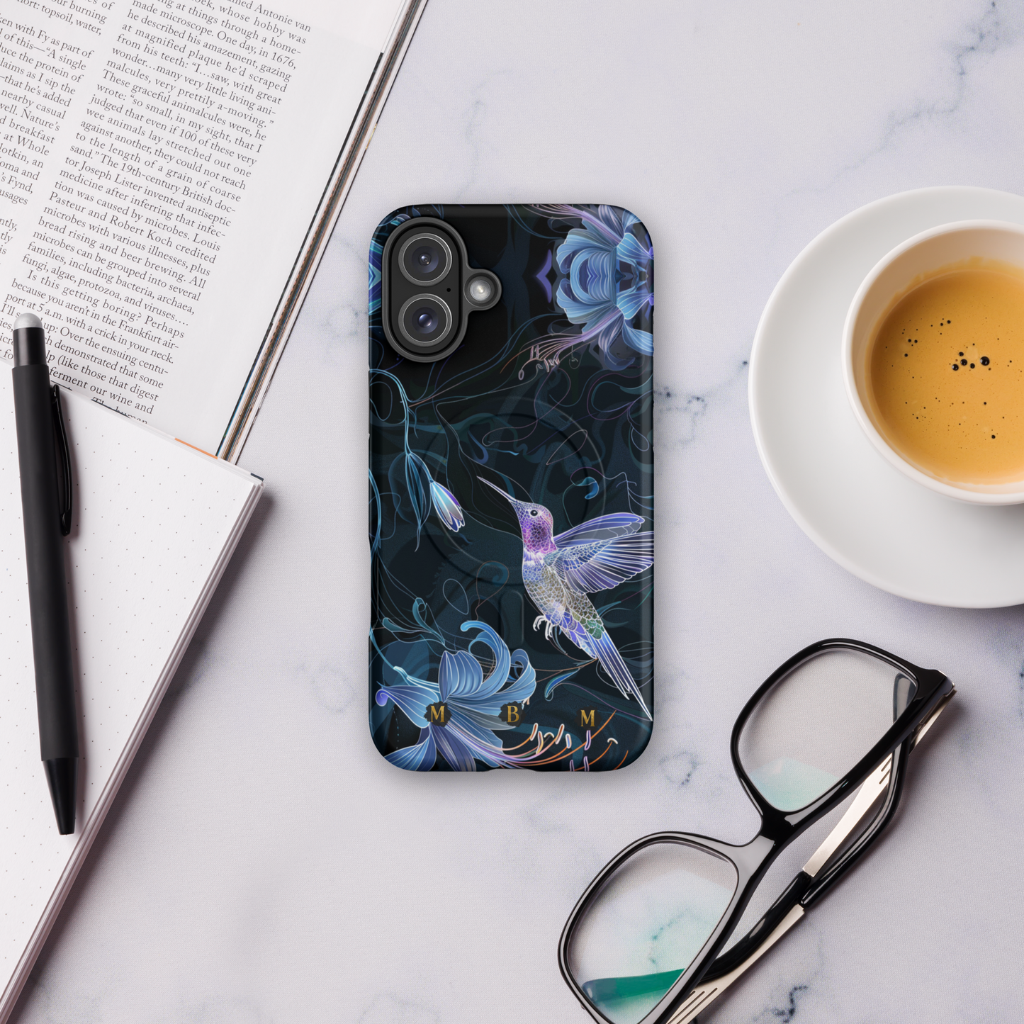 Luminous Flutter MagSafe® iPhone Tough Case