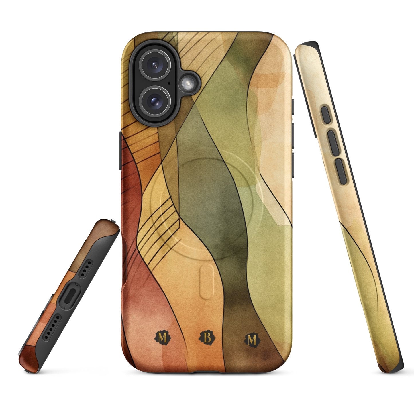 Retro Wave MagSafe® iPhone Tough Case