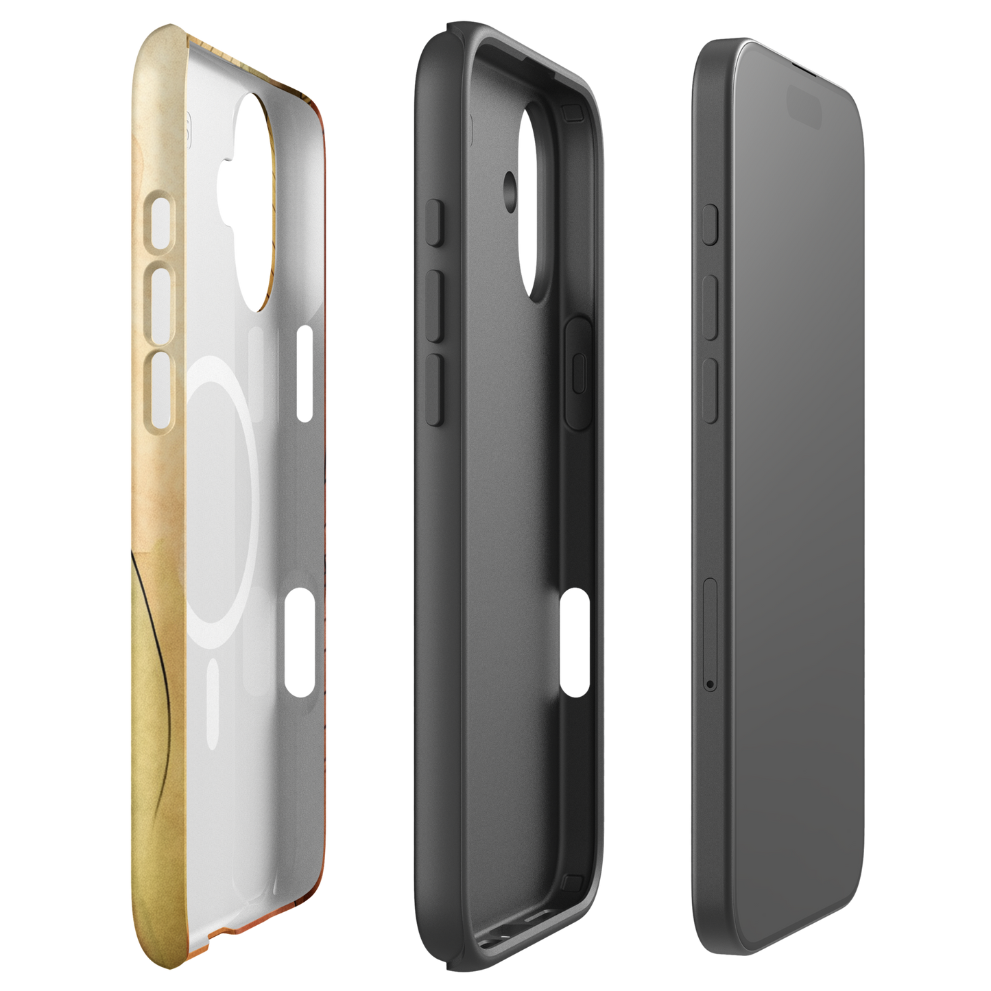 Retro Wave MagSafe® iPhone Tough Case