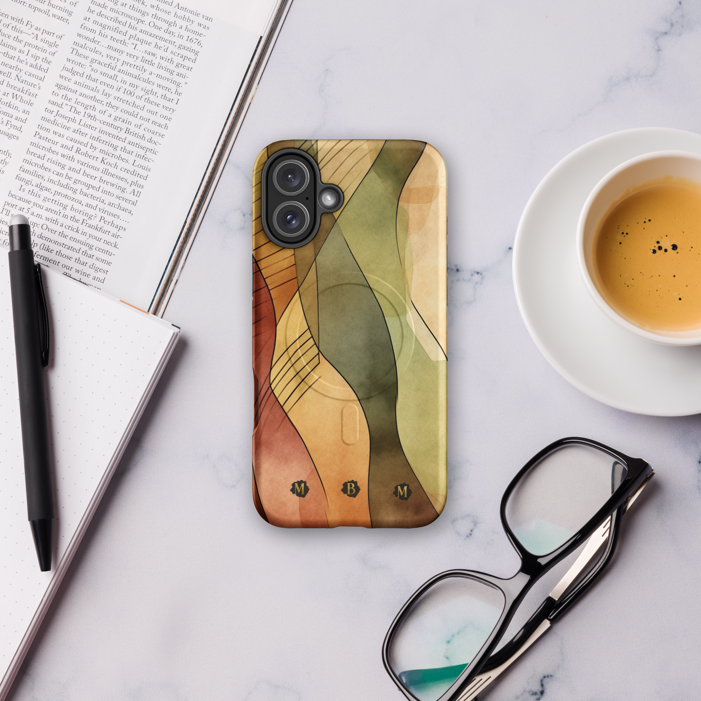 Retro Wave MagSafe® iPhone Tough Case