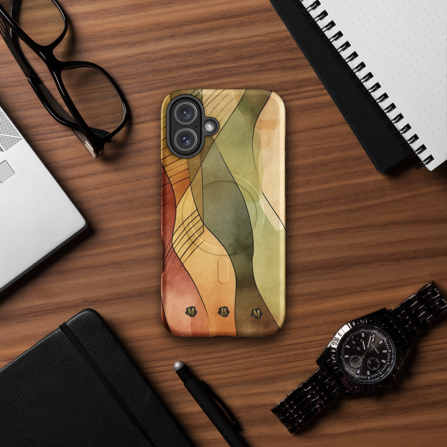 Retro Wave MagSafe® iPhone Tough Case