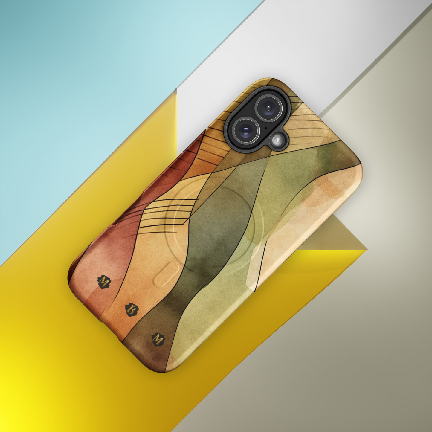 Retro Wave MagSafe® iPhone Tough Case