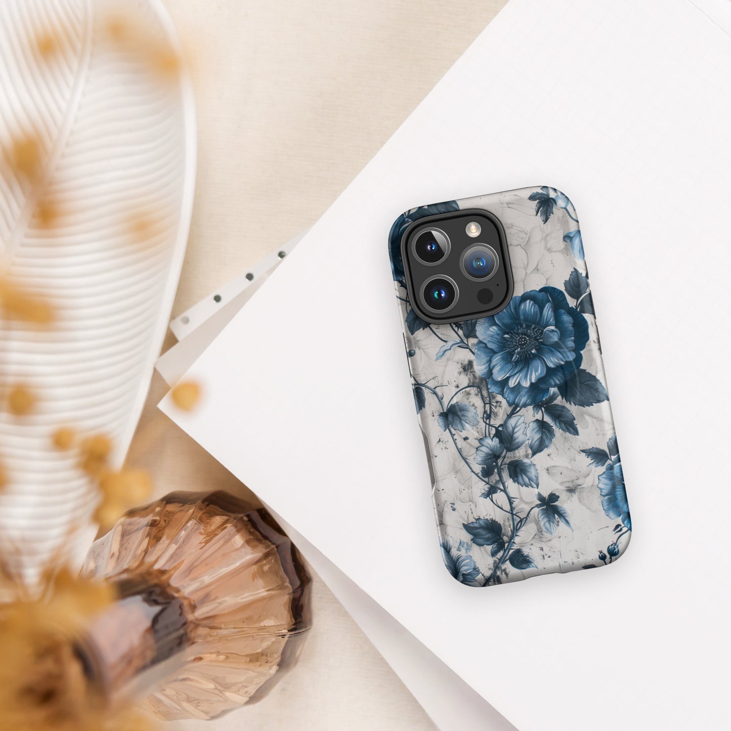 Cerulean Thorn MagSafe® iPhone Tough Case