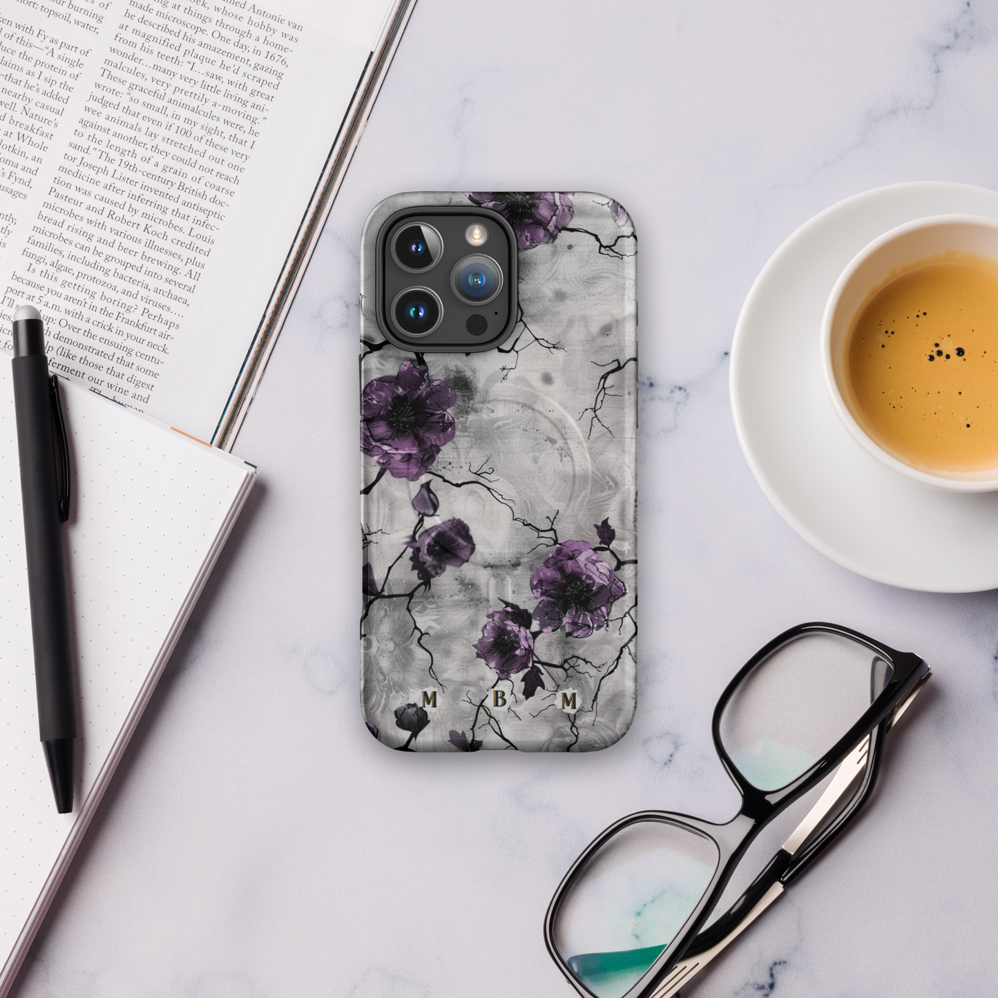 Wisteria Thorn MagSafe® iPhone Tough Case