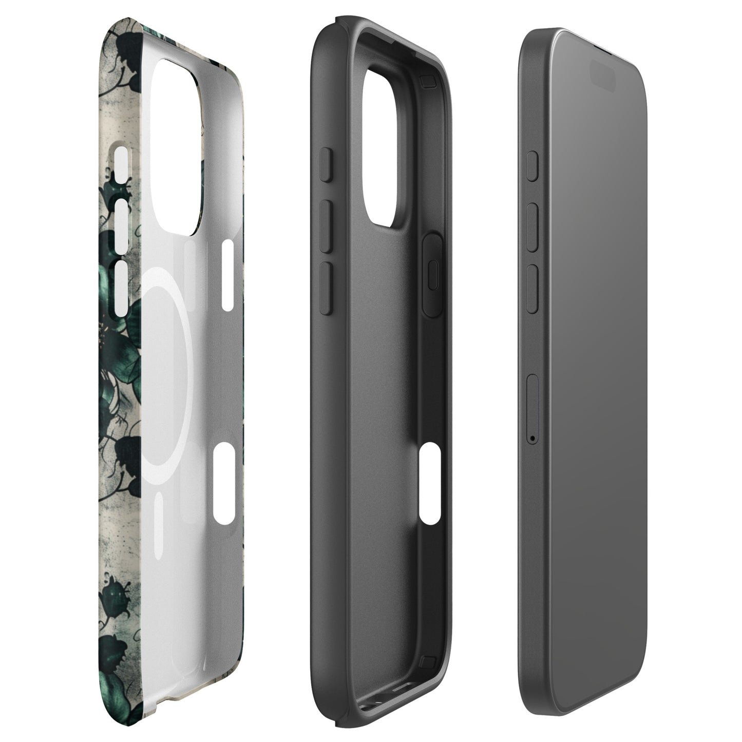 Malachite Thorn MagSafe® iPhone tough Case