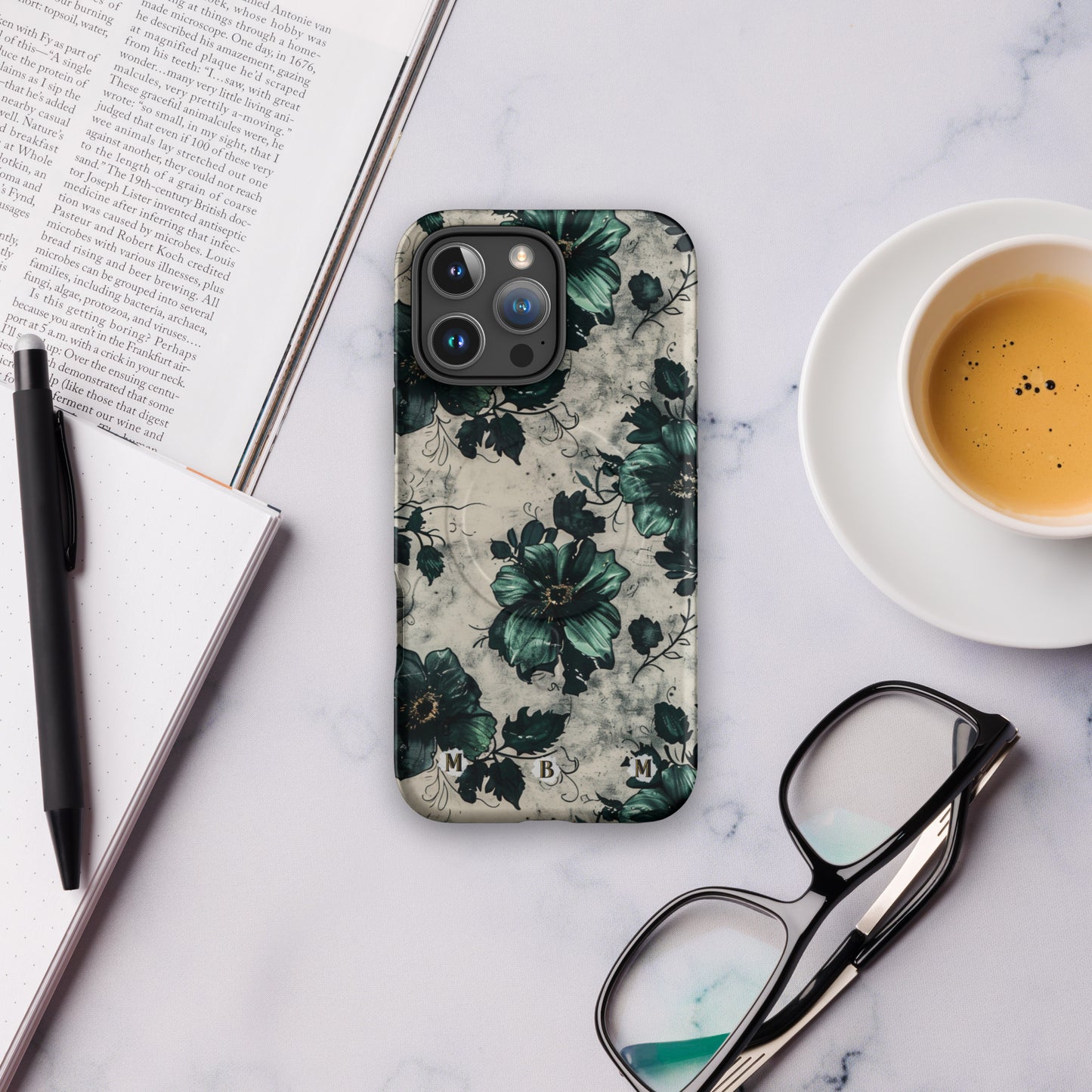 Malachite Thorn MagSafe® iPhone tough Case