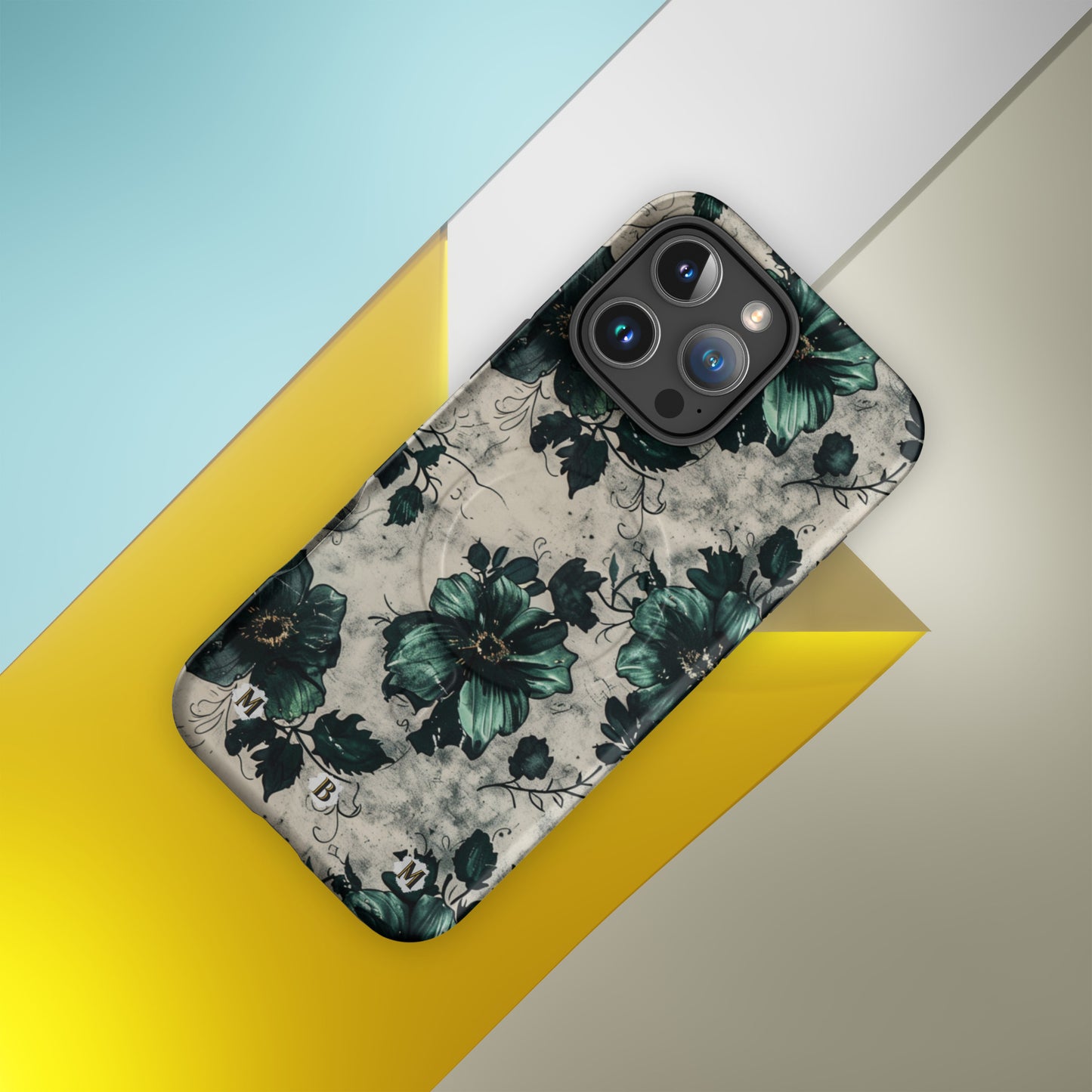 Malachite Thorn MagSafe® iPhone tough Case