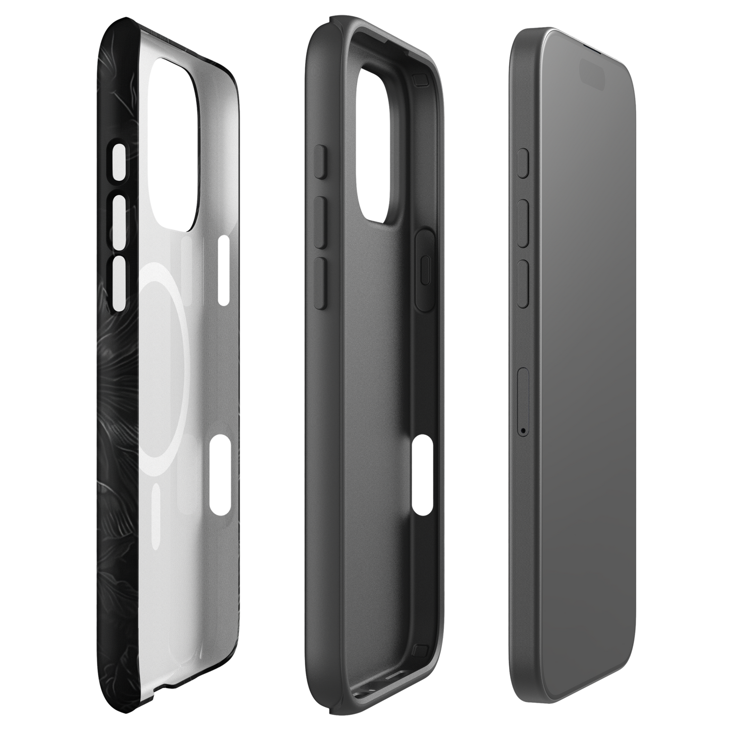 Dark Flora MagSafe® iPhone Tough Case