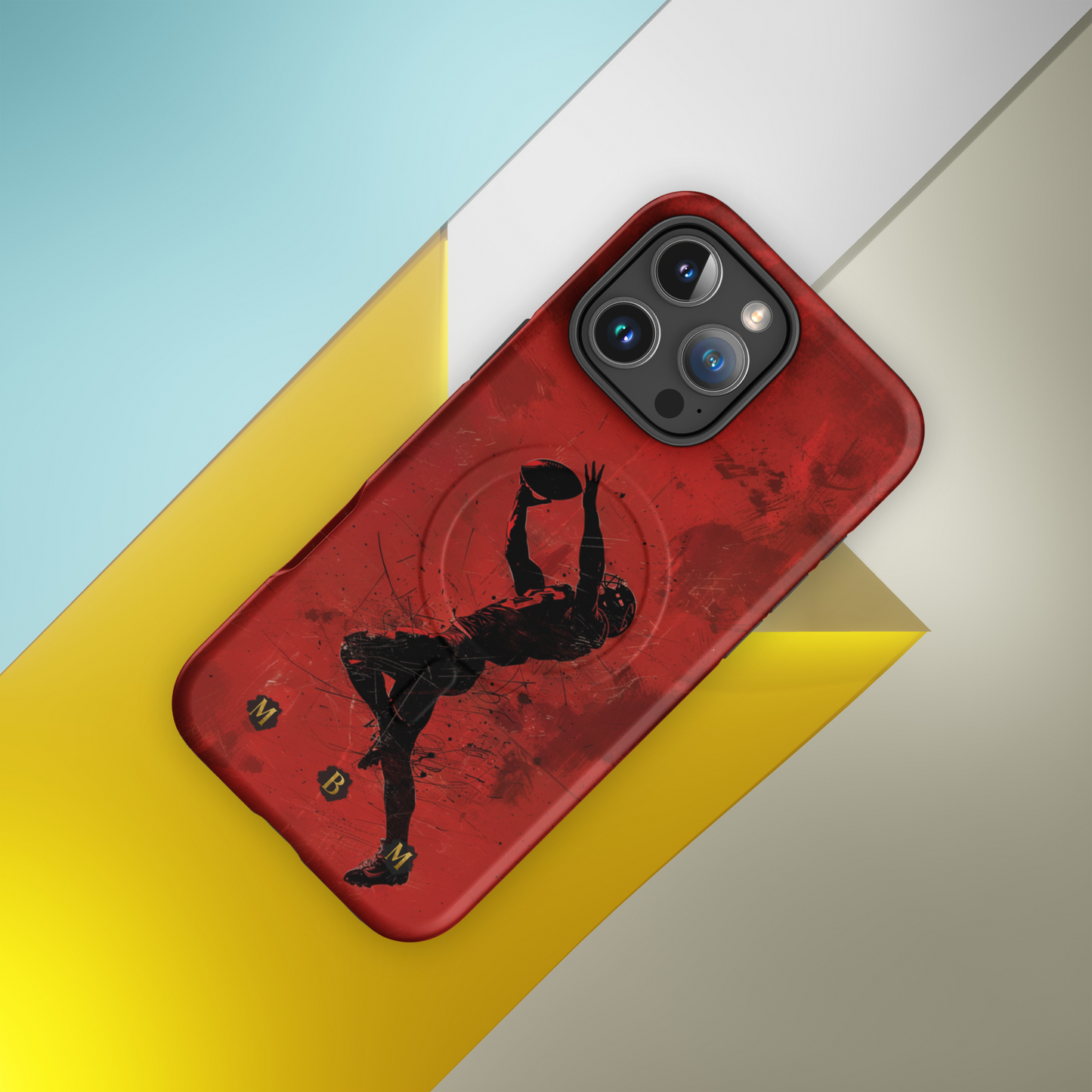 Red 1st & 10 MagSafe® iPhone Tough Case