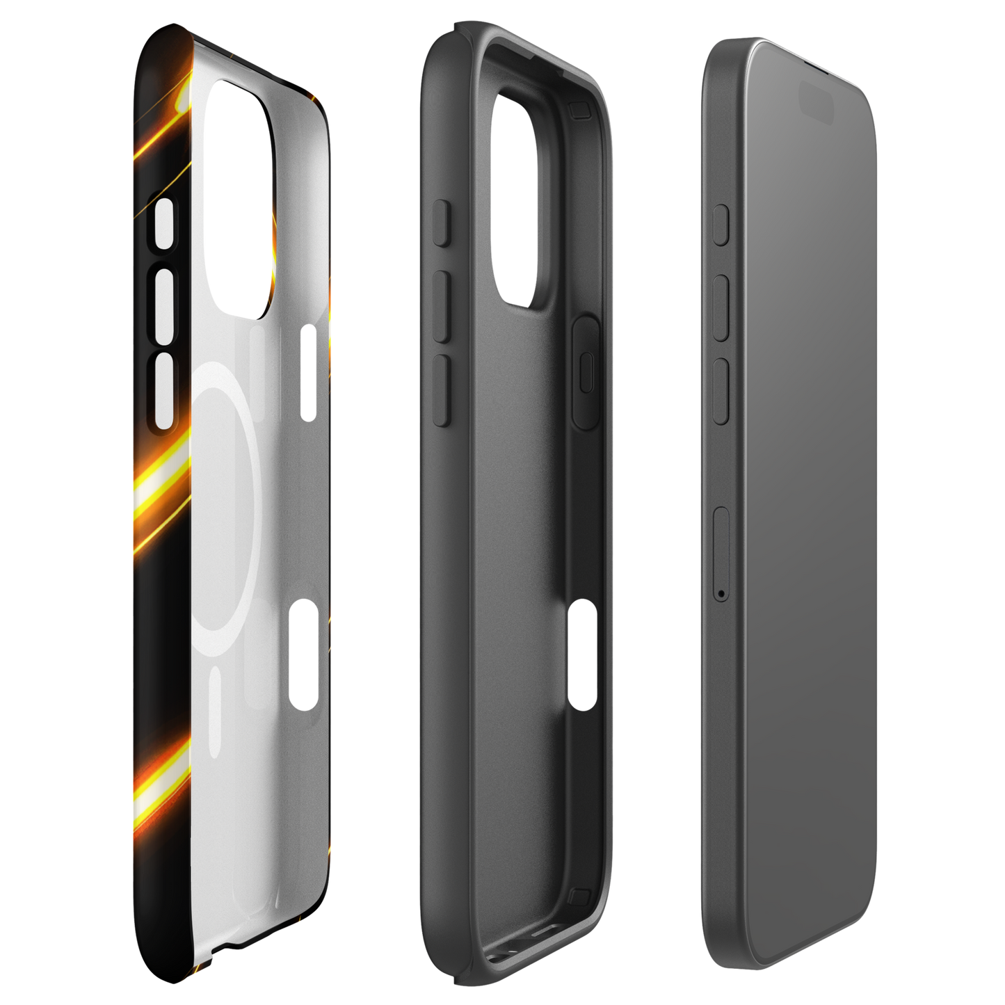 Golden Pulse MagSafe® iPhone Tough Case