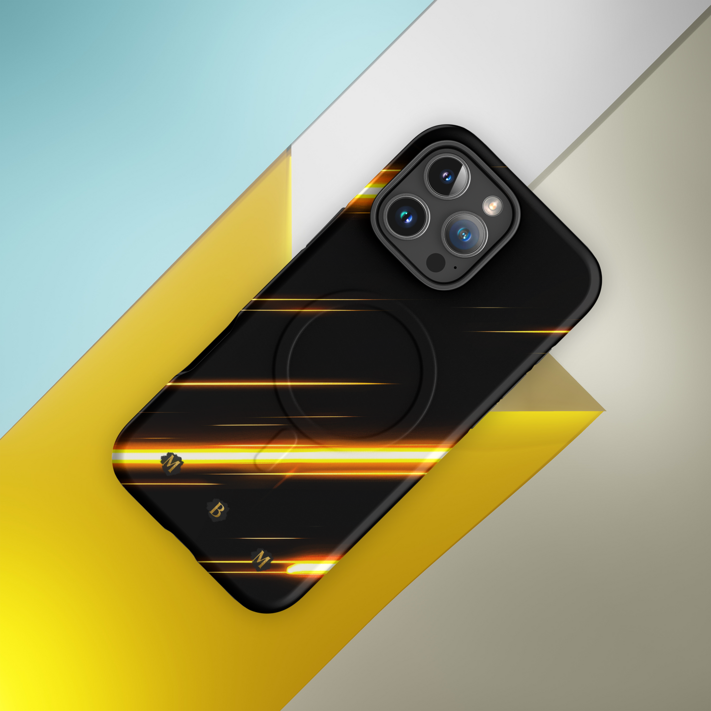 Golden Pulse MagSafe® iPhone Tough Case