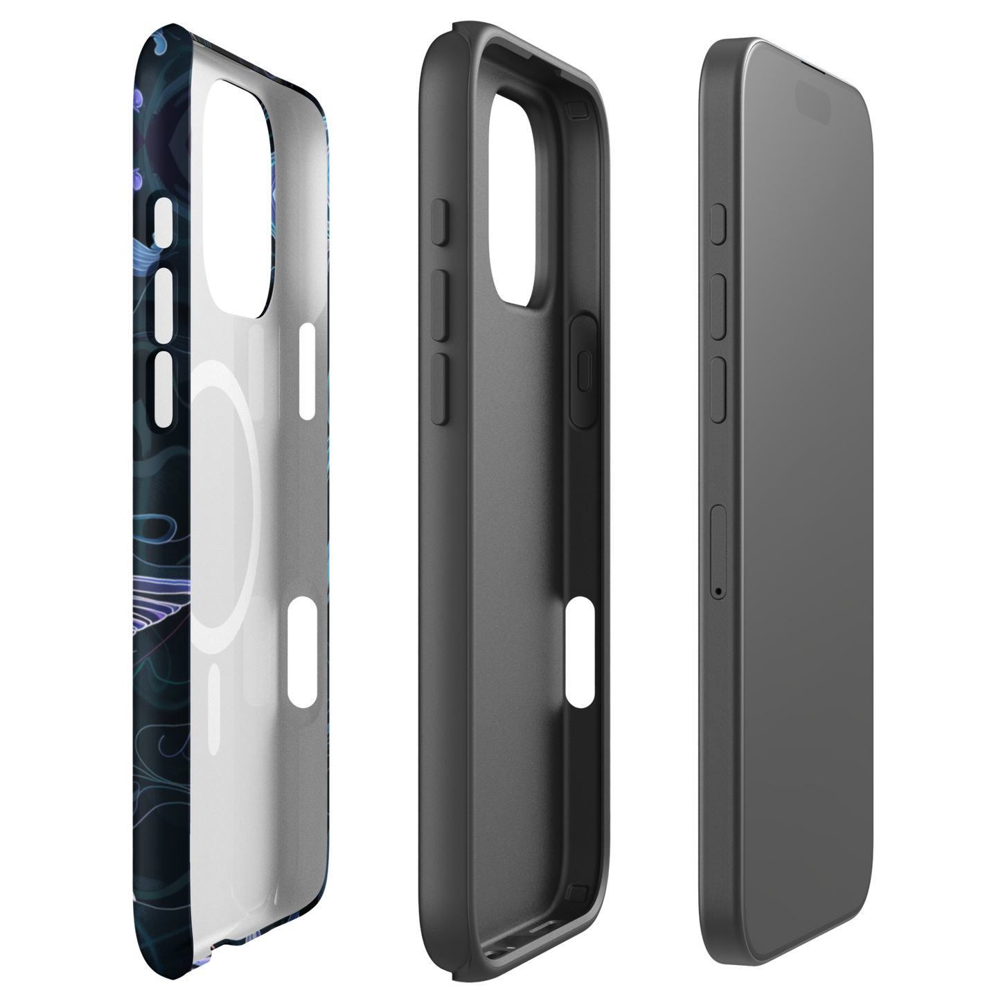 Luminous Flutter MagSafe® iPhone Tough Case