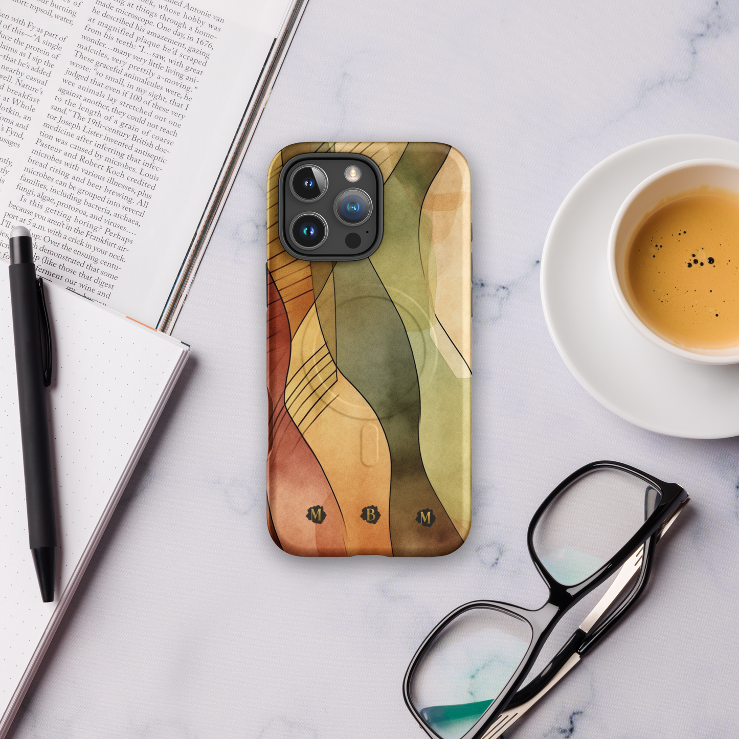 Retro Wave MagSafe® iPhone Tough Case