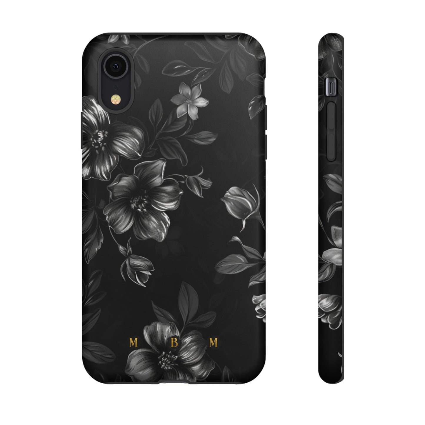Midnight Flora iPhone Tough Case