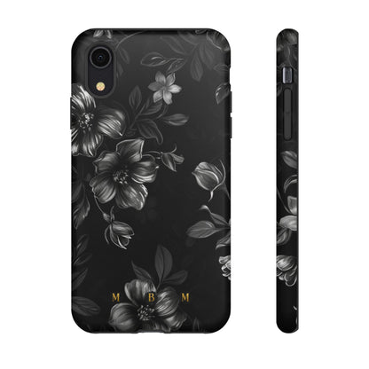 Midnight Flora iPhone Tough Case