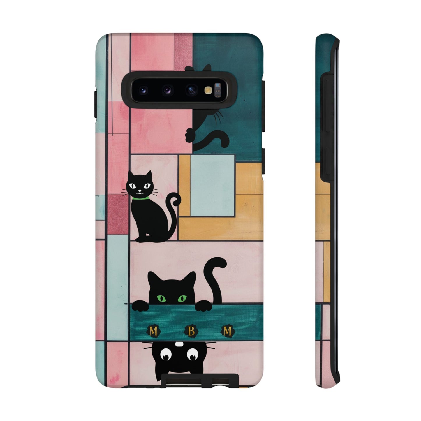 Block Cats Samsung Galaxy S Tough Case