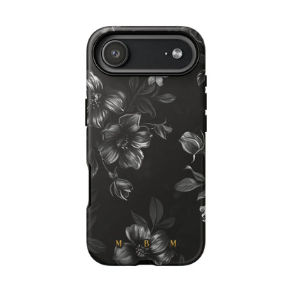Midnight Flora iPhone Tough Case