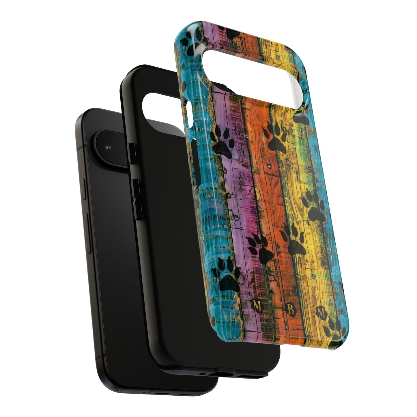 Rainbow Paws Google Pixel Tough Case