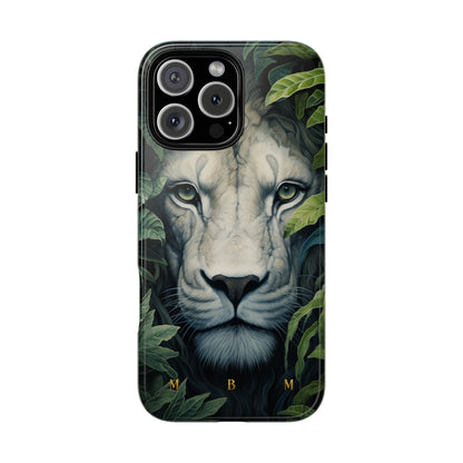 Hidden Lion iPhone Tough Case