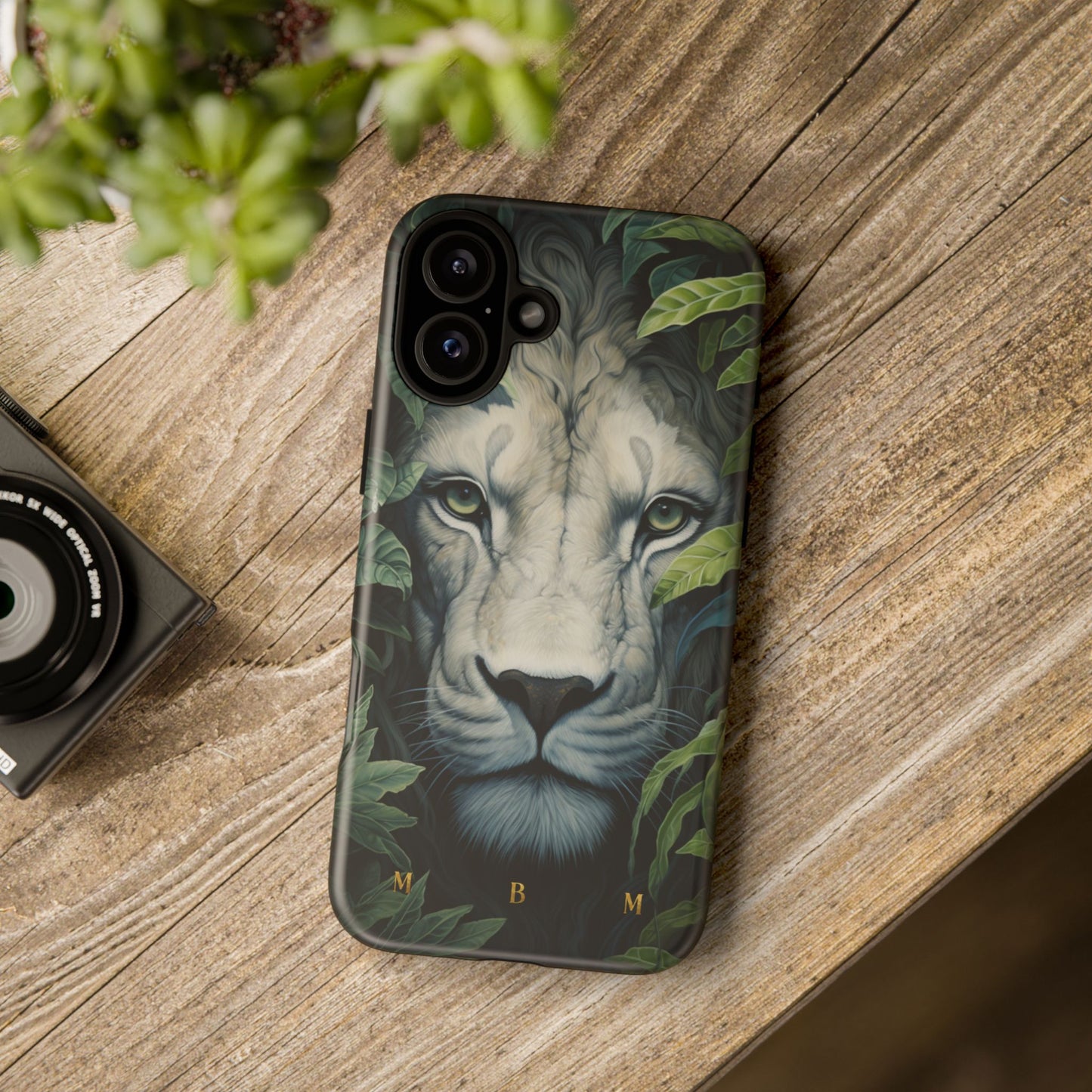 Hidden Lion iPhone Tough Case