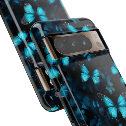 Blue Butterflies Google Pixel Tough Case