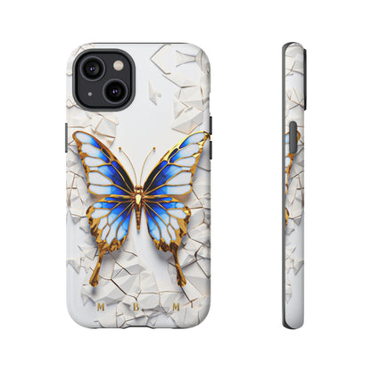 Sapphire Butterfly iPhone Tough Case