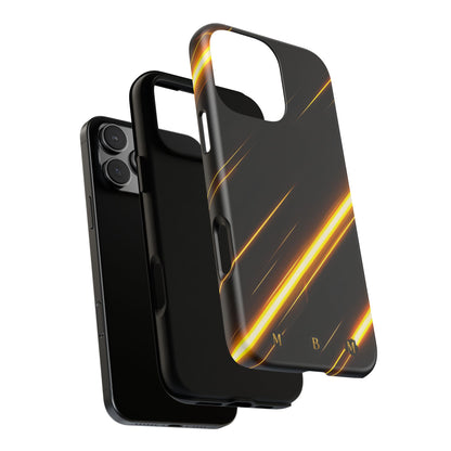 Golden Pulse iPhone Tough Case